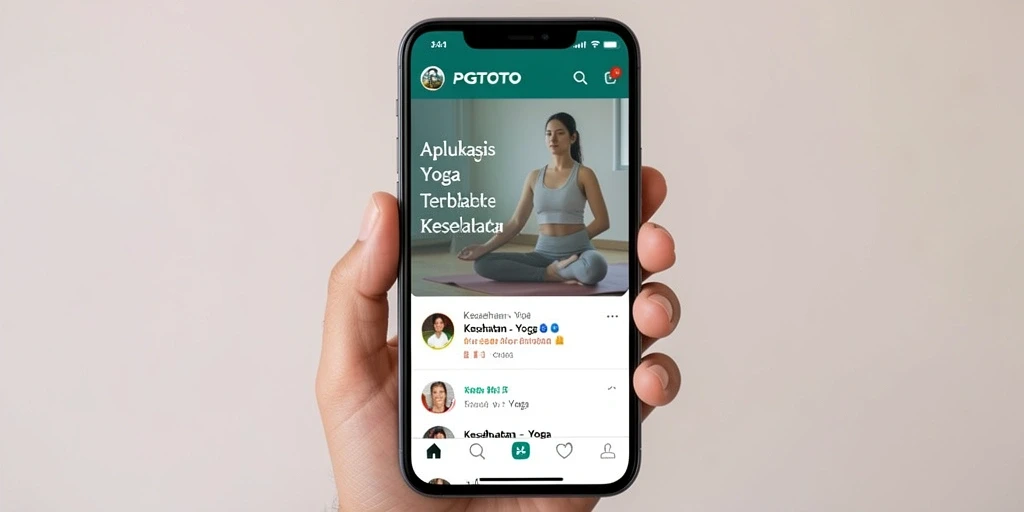 Antarmuka PGTOTO yang menarik dan intuitif untuk latihan Yoga.